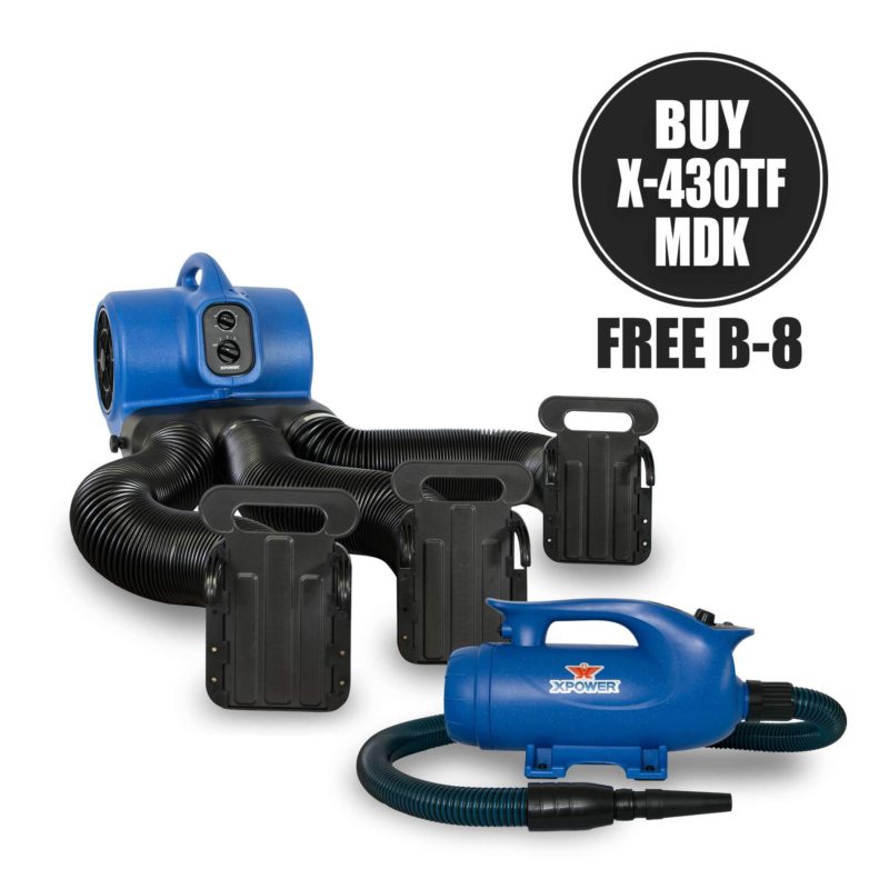 Air Chaser | Master Distributor of XPOWER Air Movers, Inflatable Blowers, Pet Dryers