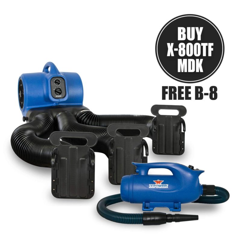 Air Chaser | Master Distributor of XPOWER Air Movers, Inflatable Blowers, Pet Dryers