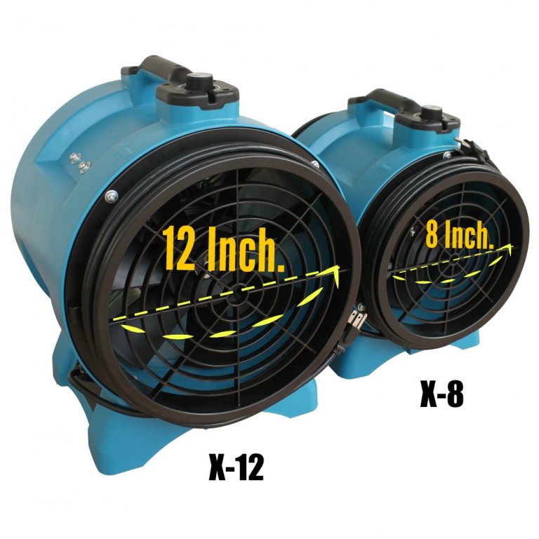 Xpower X Hp In Industrial Confined Space Blower