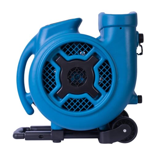 5) P-800H 3/4 HP Carpet Dryer and Floor Fan with Telescopic Handle and  Wheels, Air Chaser