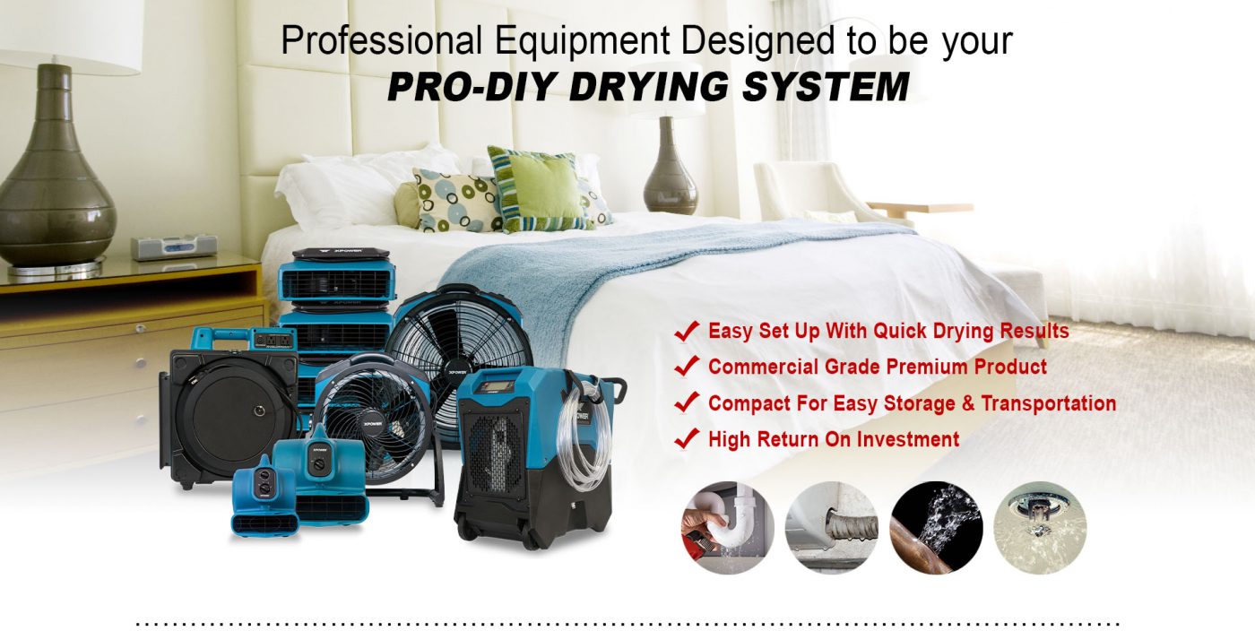 Air Chaser | Master Distributor of XPOWER Air Movers, Inflatable Blowers, Pet Dryers