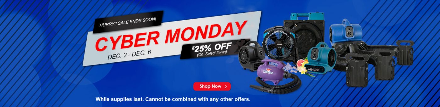 Air Chaser | Master Distributor of XPOWER Air Movers, Inflatable Blowers, Pet Dryers